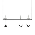 Лінійний підвісний світильник FS pendant linear 15001